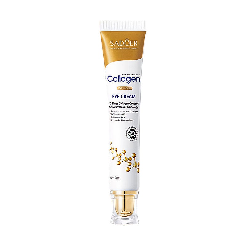 Крем для шкіри навколо очей Sadoer Collagen Anti-Aging Eye Cream з колагеном, 20 г